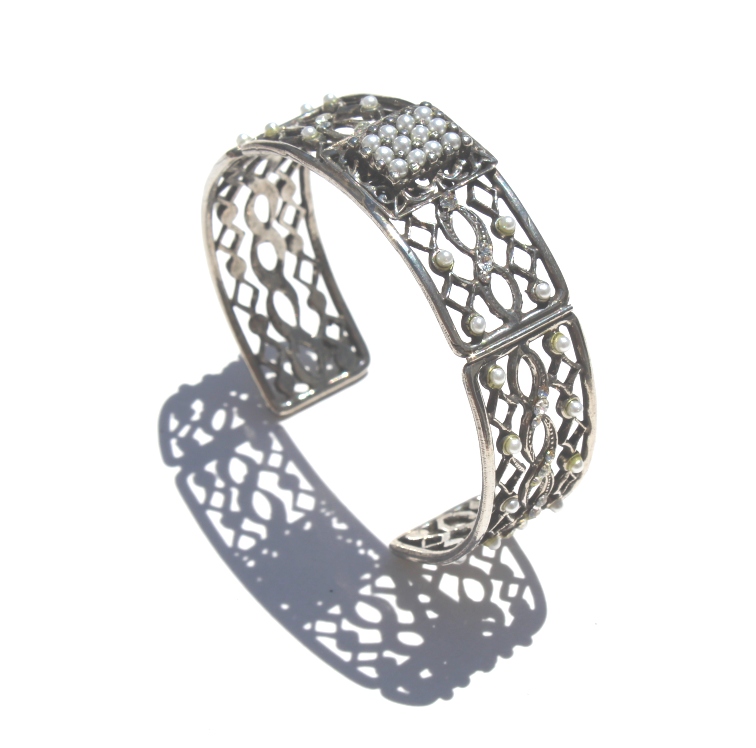 Pulsera rígida estilo Buccellati I